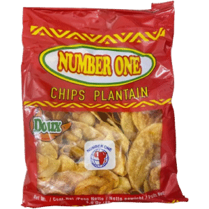 Number One plantain chips “Doux”