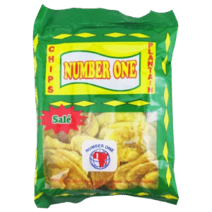 Number One plantain chips “Salé”
