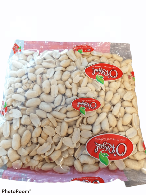 Arachides blanchies crues 500G