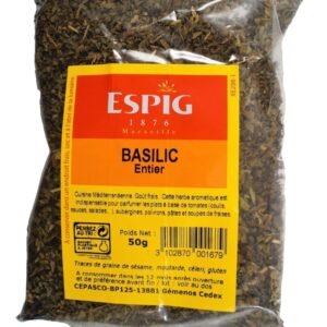 Basilic feuilles 50g espig