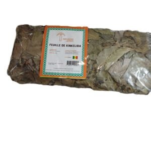 Feuille de KINKELIBA 50g ( peut s'utiliser de différentes façons comme une épice, comme un complément alimentaire )