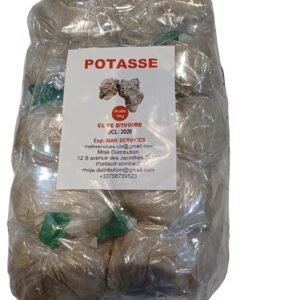 POTASSE en poudre 10g origine cote d'ivoire